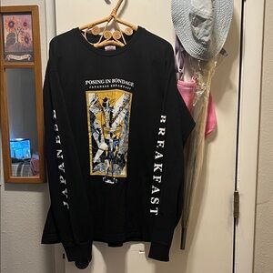 Posing In Bondage Japanese Breakfast Long Sleeve T-Shirt | Large